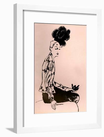 Women's Fashion 1930s, 1939, UK-null-Framed Giclee Print