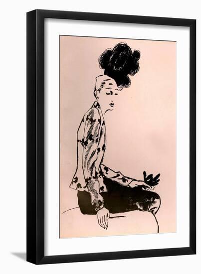 Women's Fashion 1930s, 1939, UK-null-Framed Giclee Print