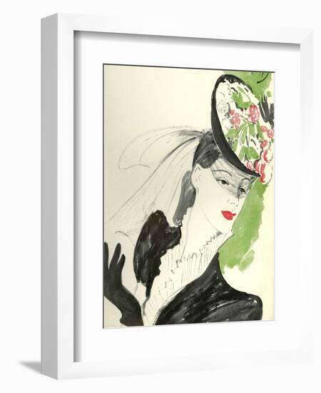 Women's Fashion 1930s, 1939, UK-null-Framed Giclee Print