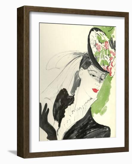 Women's Fashion 1930s, 1939, UK-null-Framed Giclee Print