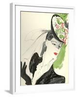 Women's Fashion 1930s, 1939, UK-null-Framed Giclee Print