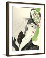 Women's Fashion 1930s, 1939, UK-null-Framed Giclee Print