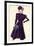 Women's Fashion 1930s, 1939, UK-null-Framed Giclee Print