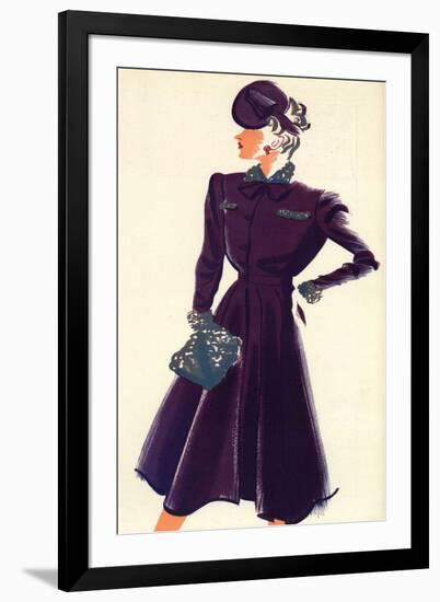 Women's Fashion 1930s, 1939, UK-null-Framed Giclee Print