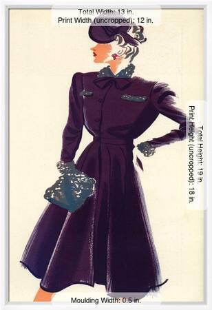 Women's Fashion 1930s, 1939, UK' Giclee Print | AllPosters.com