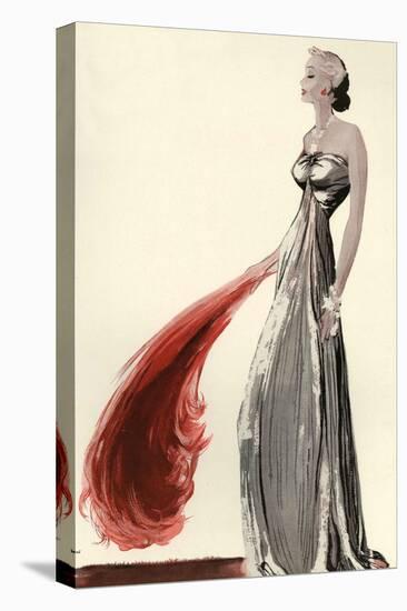 Women's Fashion 1930s, 1939, UK-null-Stretched Canvas