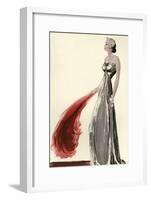 Women's Fashion 1930s, 1939, UK-null-Framed Giclee Print