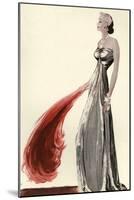 Women's Fashion 1930s, 1939, UK-null-Mounted Giclee Print