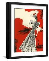 Women's Fashion 1930s, 1939, UK-null-Framed Giclee Print