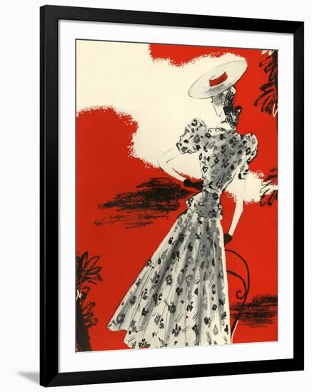 Women's Fashion 1930s, 1939, UK-null-Framed Giclee Print