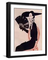 Women's Fashion 1930s, 1939, UK-null-Framed Giclee Print