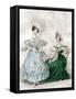 Women's Fashion, C1830S-W Hopwood-Framed Stretched Canvas