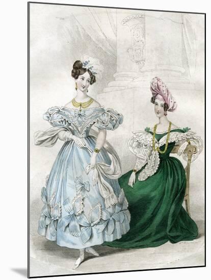 Women's Fashion, C1830S-W Hopwood-Mounted Giclee Print
