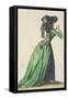 Women's Fashion Plate, 1788-null-Framed Stretched Canvas