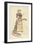 Women's Fashion Plate Designed by a Grevin, from L'Art De La Mode, 1881-null-Framed Giclee Print