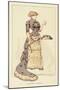 Women's Fashion Plate Designed by a Grevin, from L'Art De La Mode, 1881-null-Mounted Giclee Print