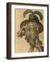 Women's Fashion Plate from Fashion Periodical La Donna Galante Ed Erudita-null-Framed Giclee Print