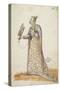 Women's Fashion Plate from "The Book of the Tailor"-null-Stretched Canvas