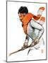 "Women's Ice Hockey,"February 21, 1925-James Calvert Smith-Mounted Giclee Print