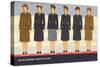 Women's Military Uniform Identification-null-Stretched Canvas