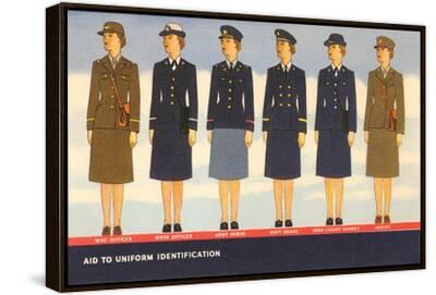 Women's Military Uniform Identification | AllPosters.com