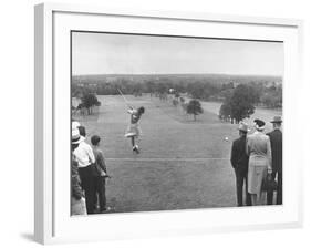 Women's NationalAmateur Golf Tournament-null-Framed Photographic Print