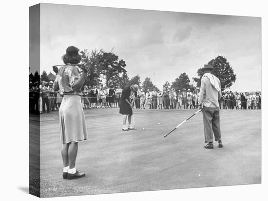 Women's NationalAmateur Golf Tournament-null-Stretched Canvas
