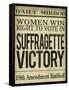 Women's right to Vote-null-Framed Stretched Canvas