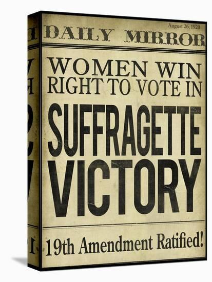 Women's right to Vote-null-Stretched Canvas