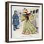 Women's Rights Cartoon-C. Jay Taylor-Framed Giclee Print