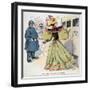 Women's Rights Cartoon-C. Jay Taylor-Framed Giclee Print