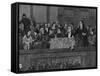 Women's Rights Meeting-null-Framed Stretched Canvas