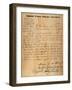 Women's Rights Petition-null-Framed Giclee Print
