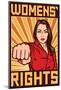 Women's Rights Poster-null-Mounted Art Print