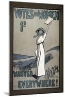 Women's Rights-null-Mounted Giclee Print