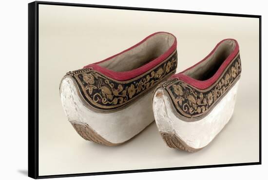 Women's Shoes-null-Framed Stretched Canvas