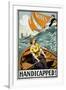 Women's Suffrage, Handicapped, London!-null-Framed Giclee Print