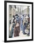 Women's Suffrage in the Usa: Women Voting in the Wyoming Territory after Winning That Right in 1869-American-Framed Giclee Print