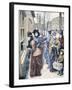 Women's Suffrage in the Usa: Women Voting in the Wyoming Territory after Winning That Right in 1869-American-Framed Giclee Print