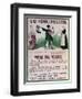 Women's Suffrage Poster "The Right Dishonourable Double-Face Asquith", C.1910-English School-Framed Giclee Print