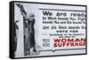 Women's Suffrage Poster-David J. Frent-Framed Stretched Canvas