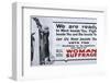 Women's Suffrage Poster-David J. Frent-Framed Photographic Print