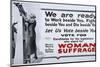 Women's Suffrage Poster-David J. Frent-Mounted Photographic Print