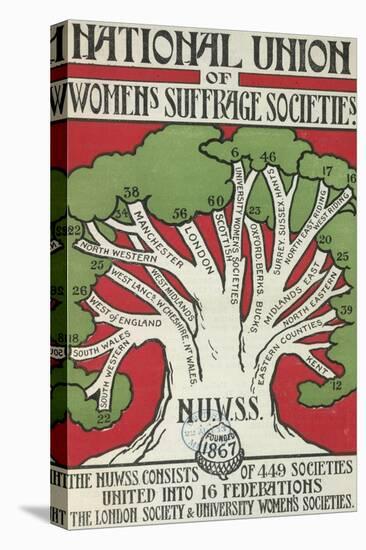 Women's Suffrage Societies-null-Stretched Canvas