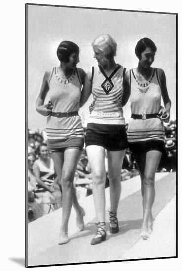 Women's Swimwear, 1928-Science Source-Mounted Giclee Print