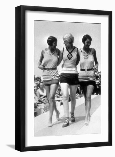 Women's Swimwear, 1928-Science Source-Framed Premium Giclee Print