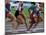 Women's Track and Field Race-Paul Sutton-Mounted Photographic Print