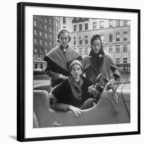 Women's Tweed Fashions-Nina Leen-Framed Photographic Print