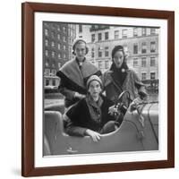 Women's Tweed Fashions-Nina Leen-Framed Photographic Print