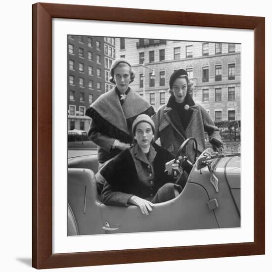 Women's Tweed Fashions-Nina Leen-Framed Photographic Print